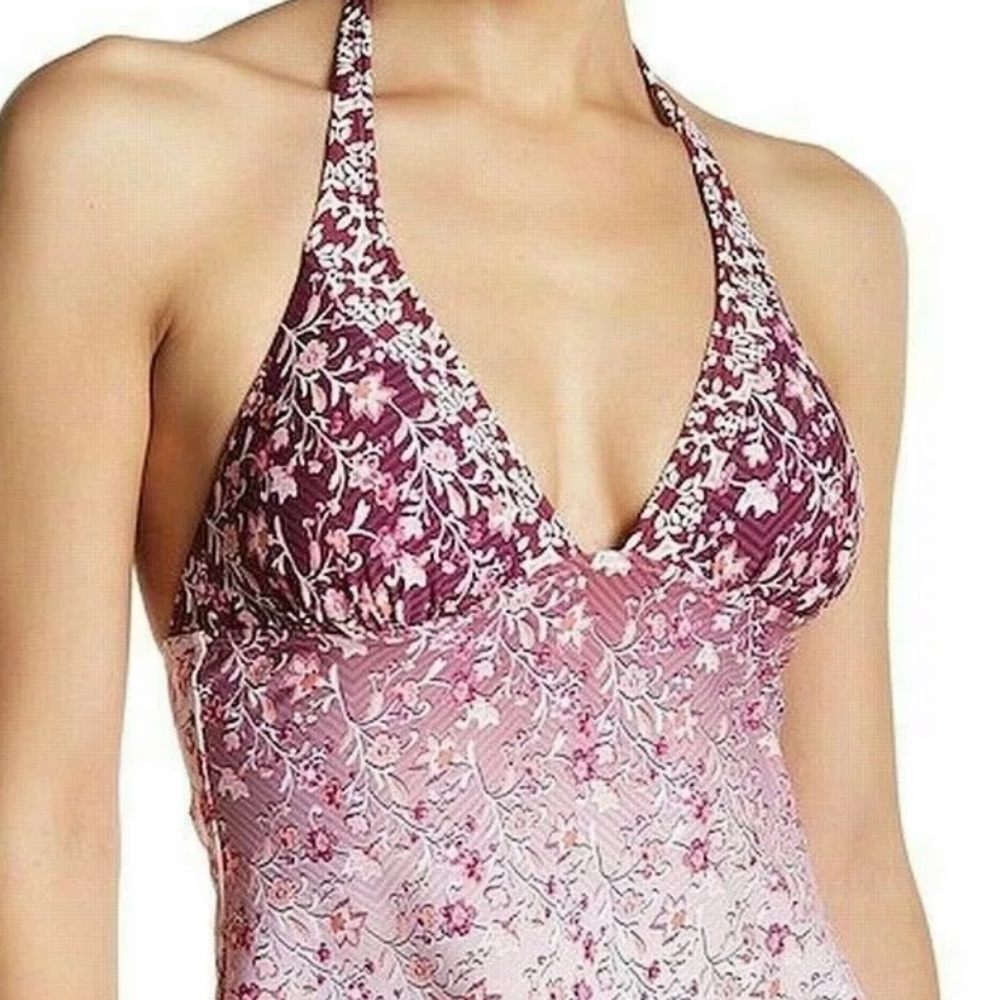 Lucky Brand pink ombre Floral Pink Tankini  NWT XS
MOVING SALE!!!